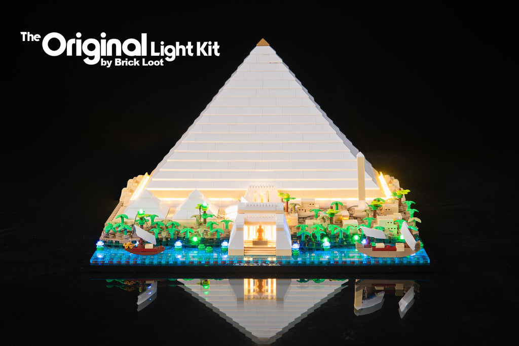 LED Lighting kit for LEGO Architecture Great Pyramid of Giza 21058