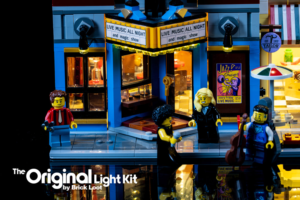 LED Lighting Kit for LEGO Creator Jazz Club 10312