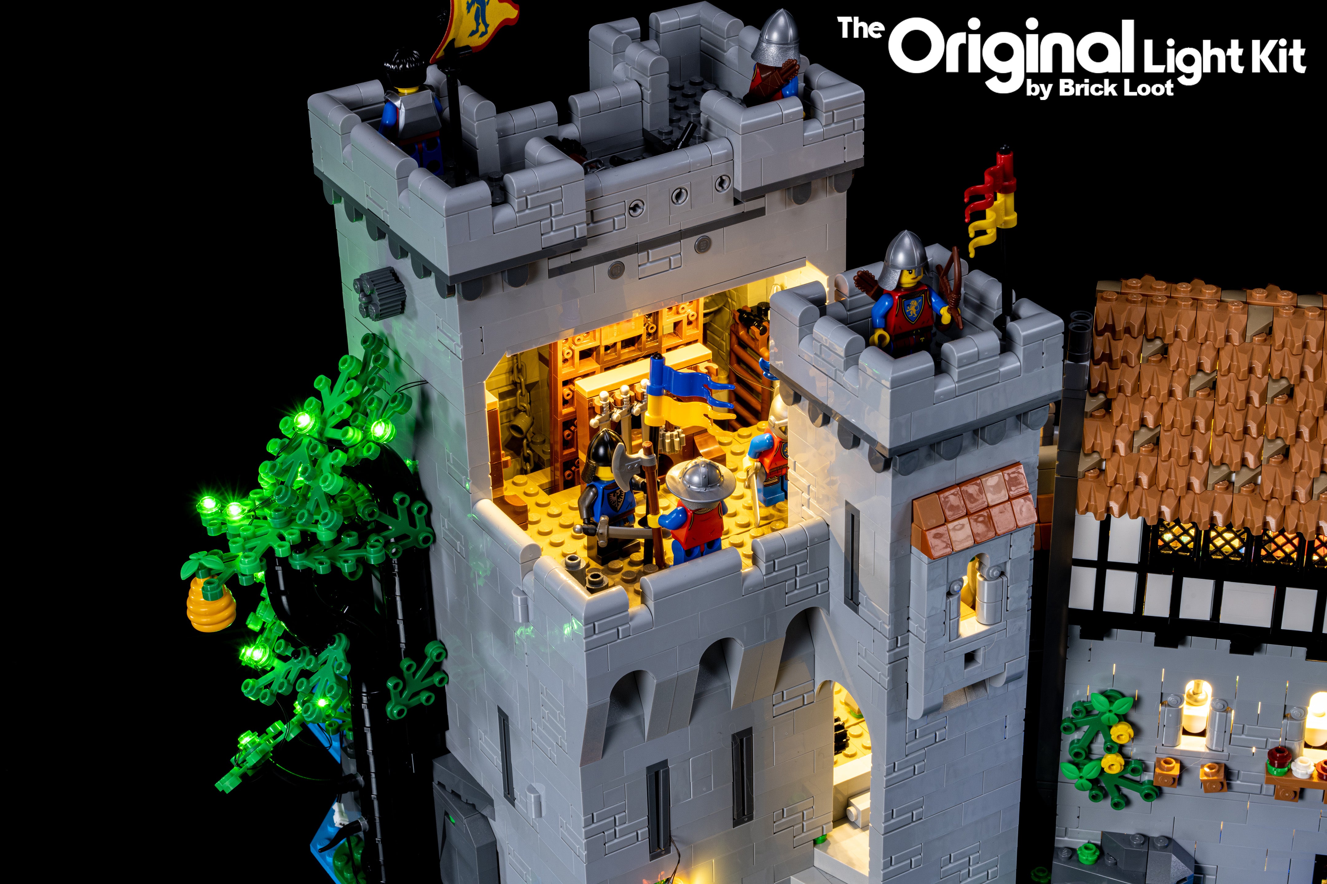 LED Lighting Kit for LEGO Lion Knights' Castle 10305