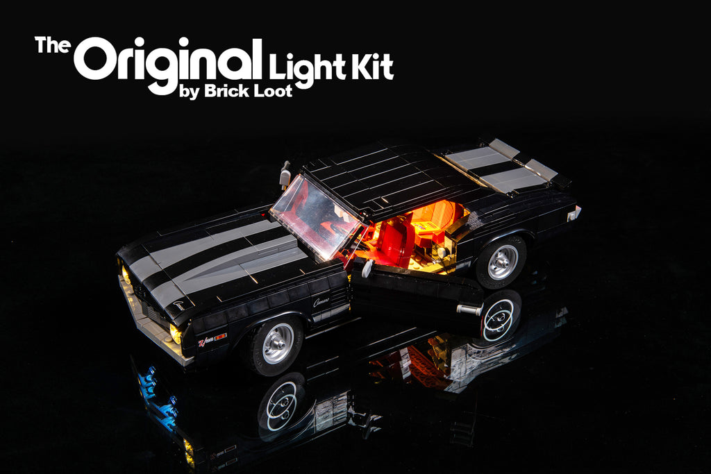 LED Lighting Kit for LEGO Chevrolet Camaro Z28 set 10304