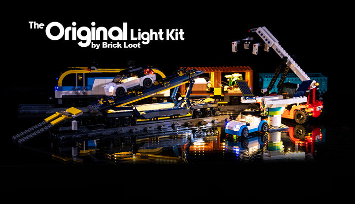 LED Lighting Kit for LEGO City Freight Train 60336