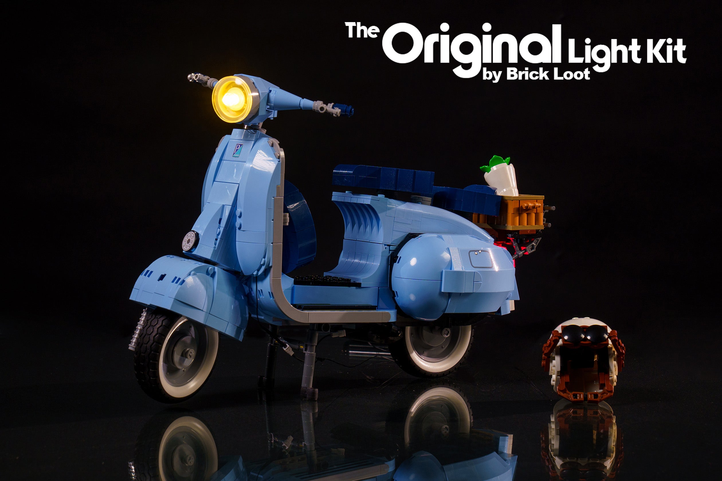 LED Lighting Kit for LEGO Vespa 125 Set (10298)