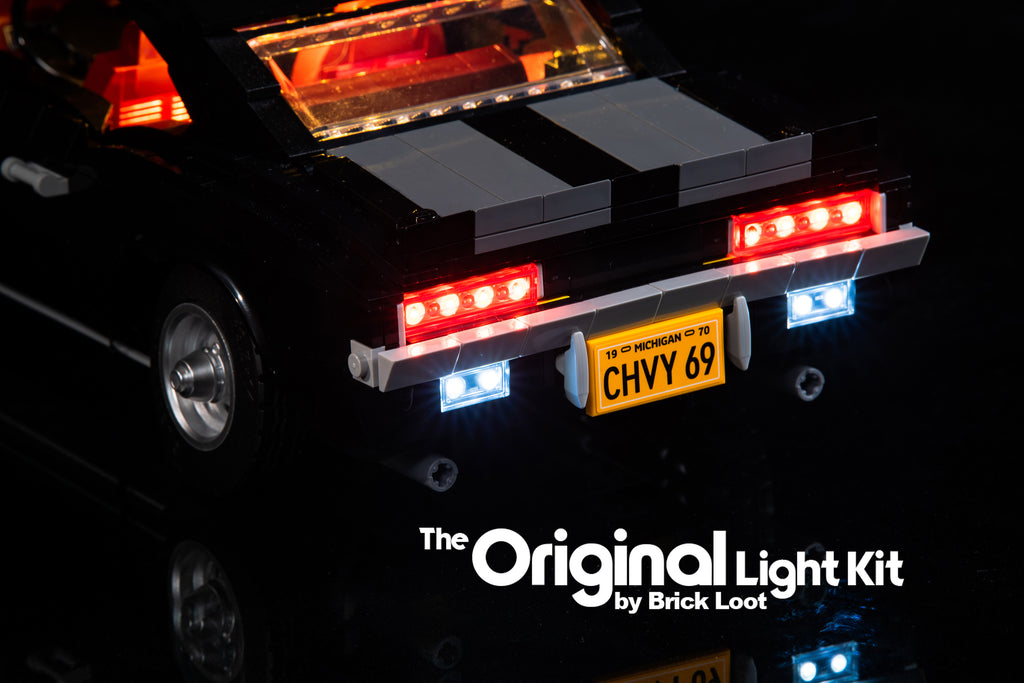 LED Lighting Kit for LEGO Chevrolet Camaro Z28 set 10304