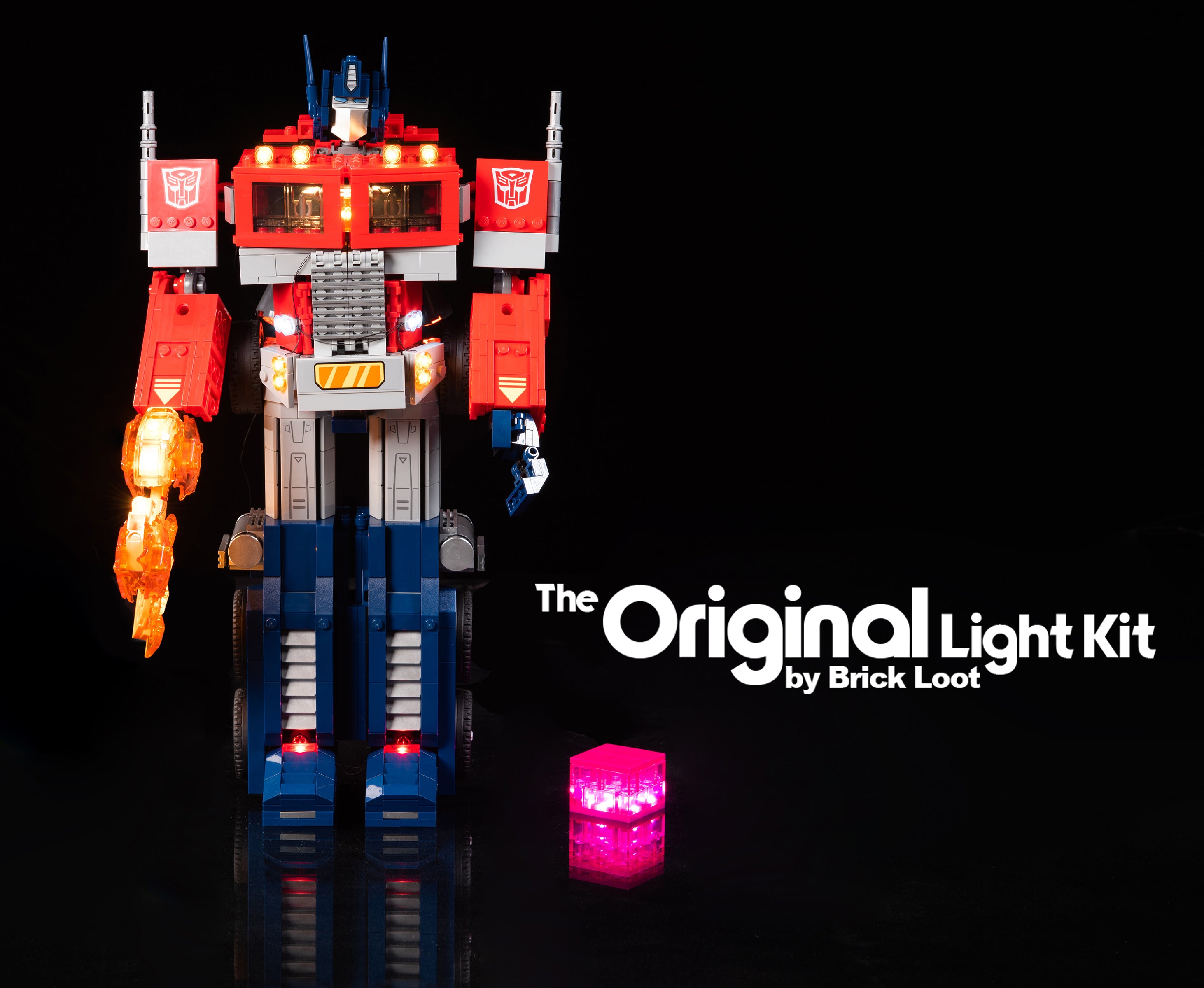 LED Lighting kit for LEGO Optimus Prime Set (10302)