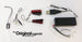 Brick Loot LED Light Kit strings, USB plug and battery pack, custom-designed for the LEGO Technic Chevrolet Corvette ZR1 set 42093. USB and battery pack are both included so you can choose the power supply!