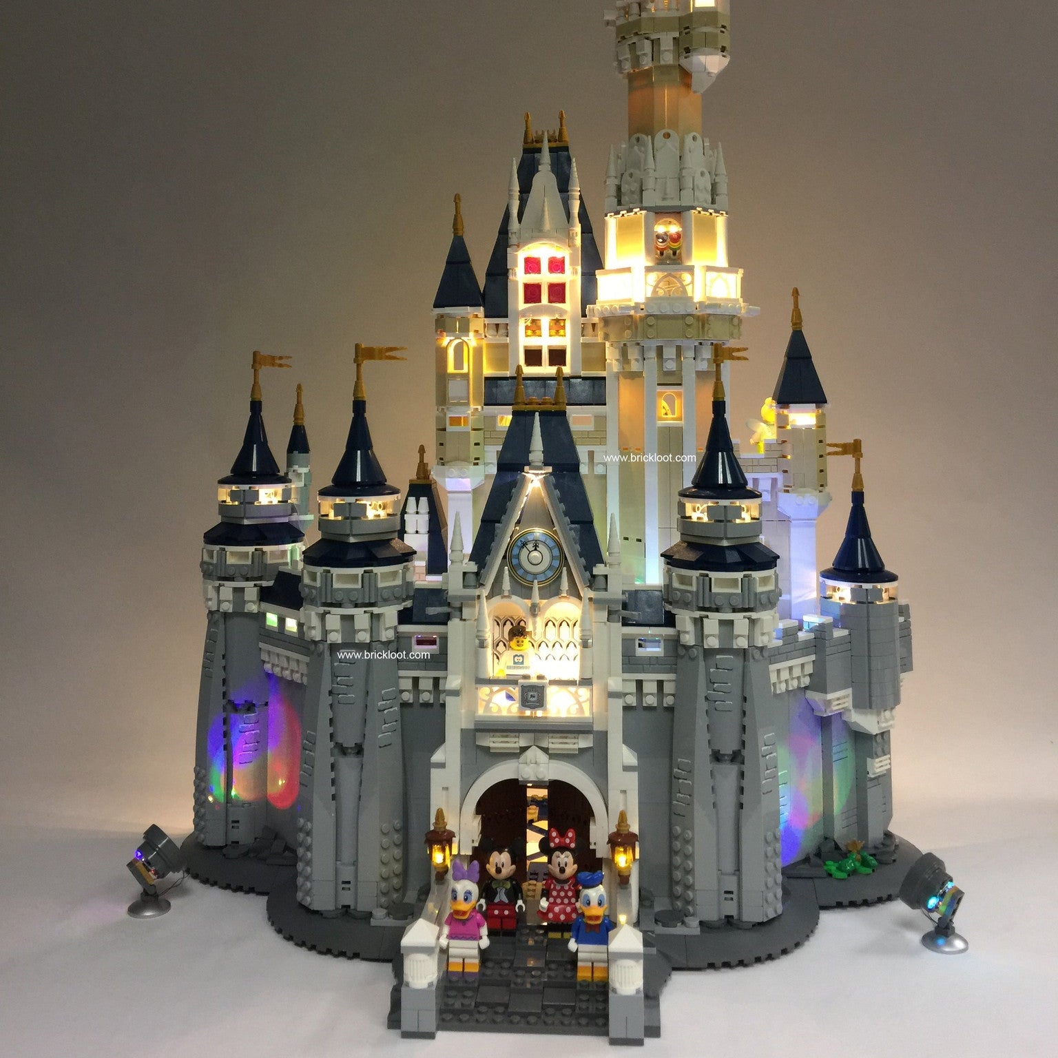 Led lights for lego disney sale castle