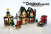 LEGO Winter Villiage Post Office set 10222 with the Brick Loot LED Kit installed - brilliant in daylight!