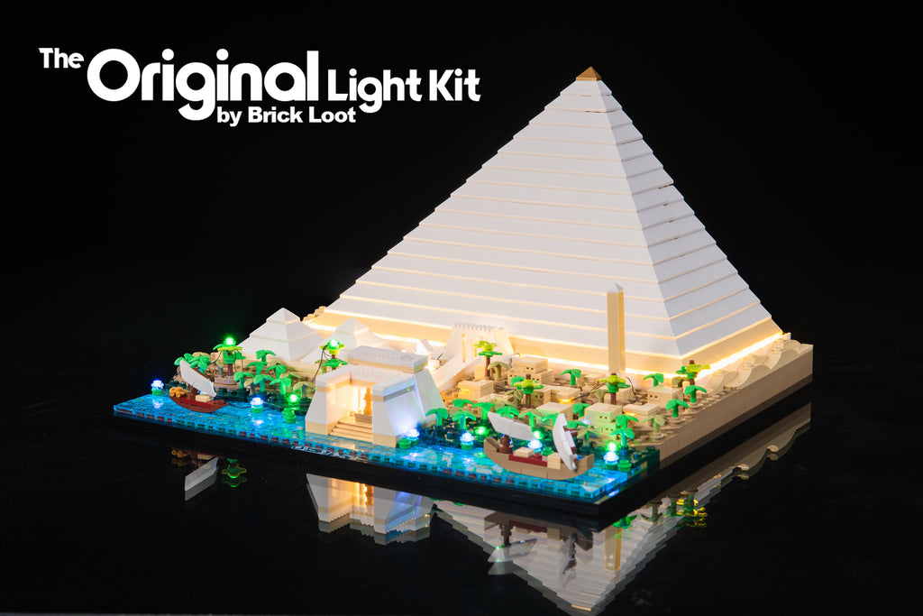 LED Lighting kit for LEGO Architecture Great Pyramid of Giza 21058
