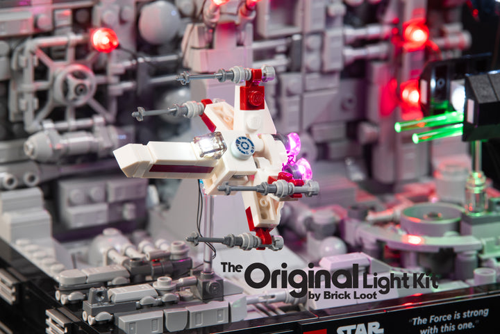 LED Lighting kit for LEGO Death Star™ Trench Run Diorama 75329