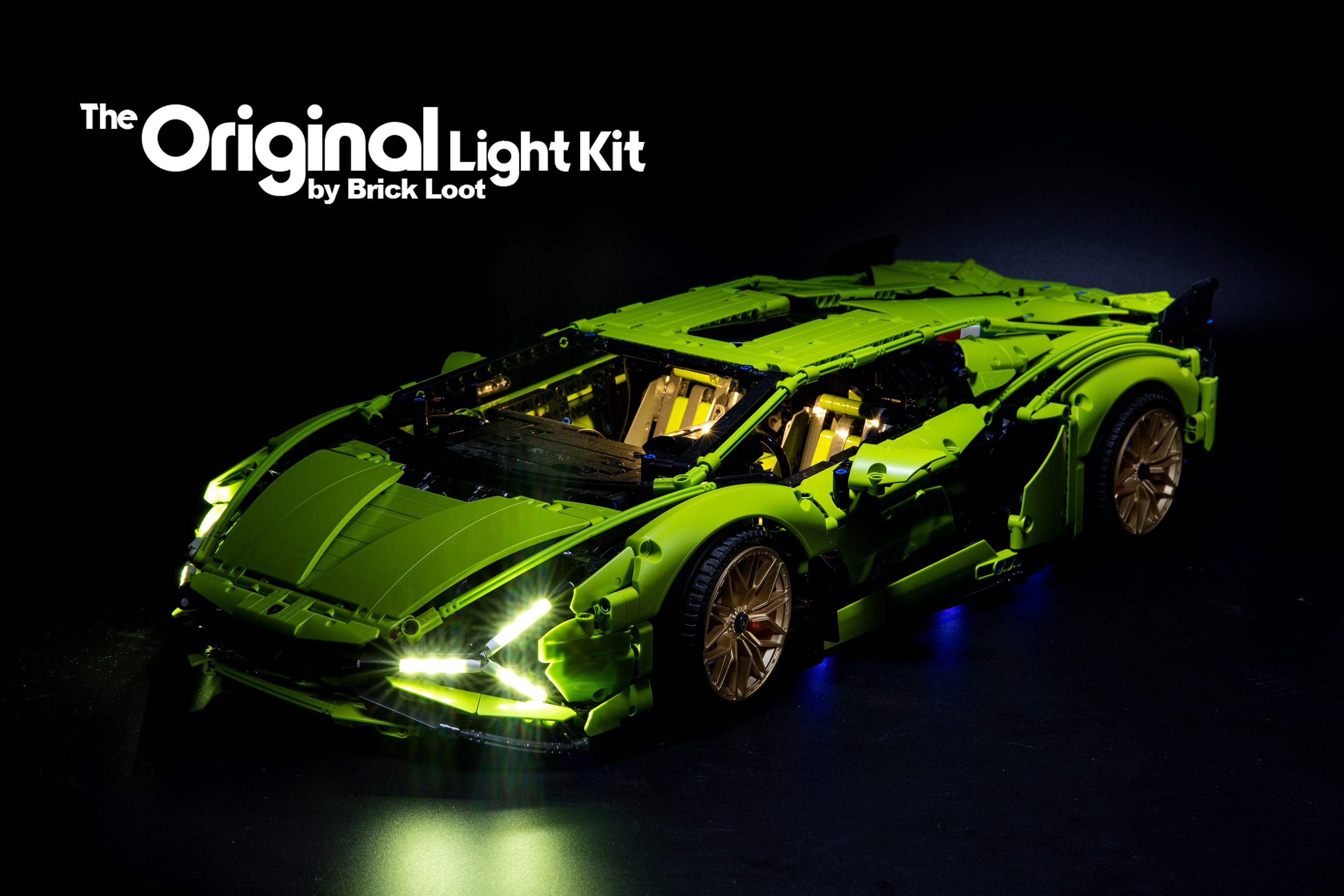 LED Lighting Kit for LEGO Technic Lamborghini Sián FKP  set