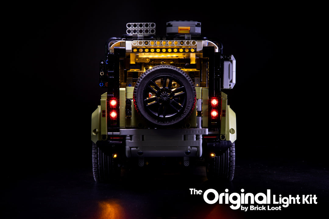 LED Lighting Kit for LEGO Land Rover Defender set 42110 – Brick Loot