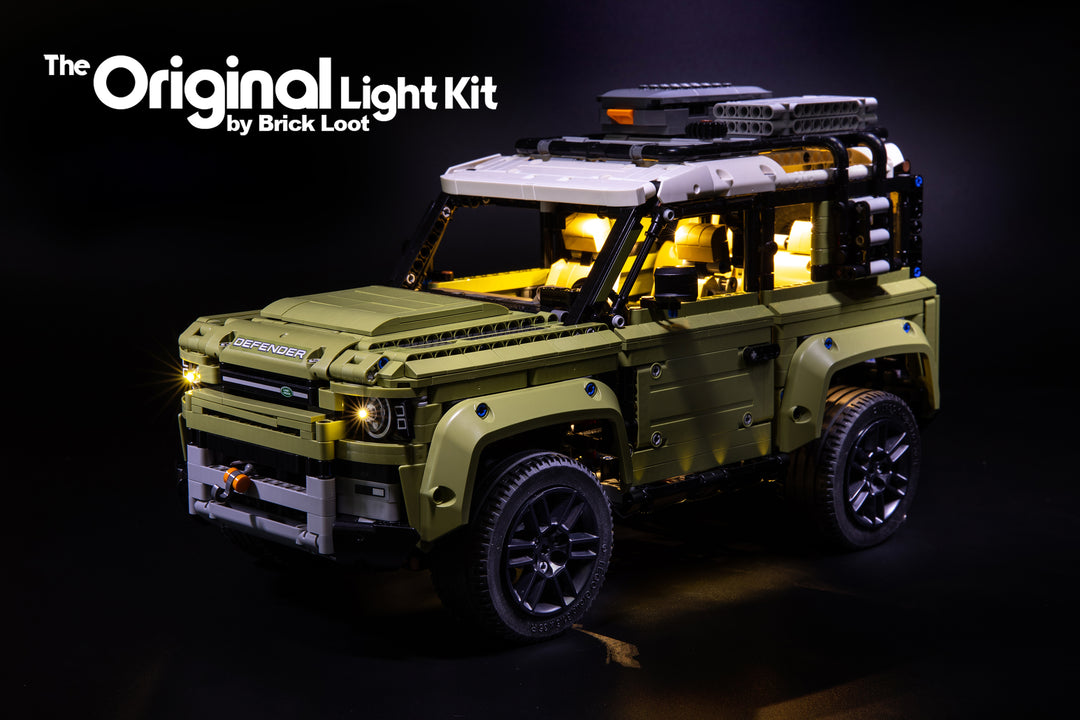 LED Lighting Kit for LEGO Land Rover Defender set 42110 – Brick Loot