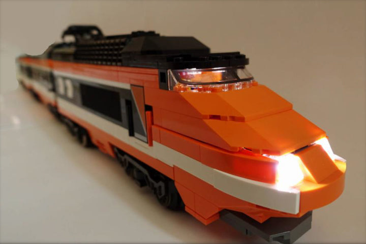 Brick-Loot Original Light Kit for LEGO® Horizon Express set 10233. Includes exterior and interior lights!