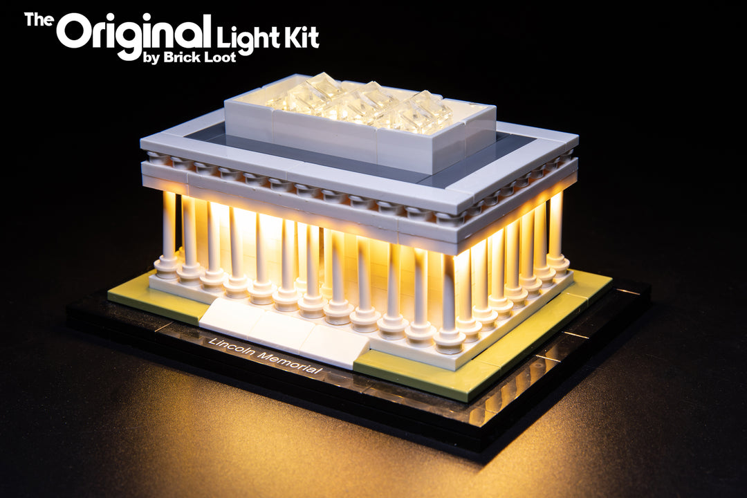 LED Lighting Kit for LEGO Architecture Lincoln Memorial 21022