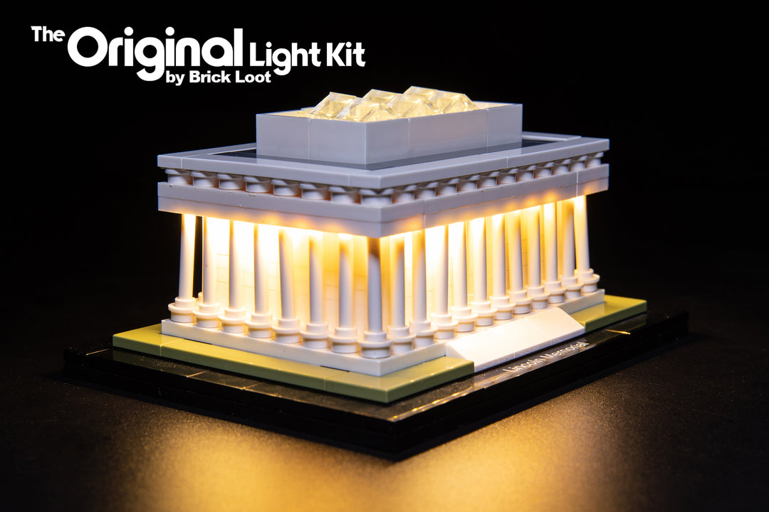 LED Lighting Kit for LEGO Architecture Lincoln Memorial 21022