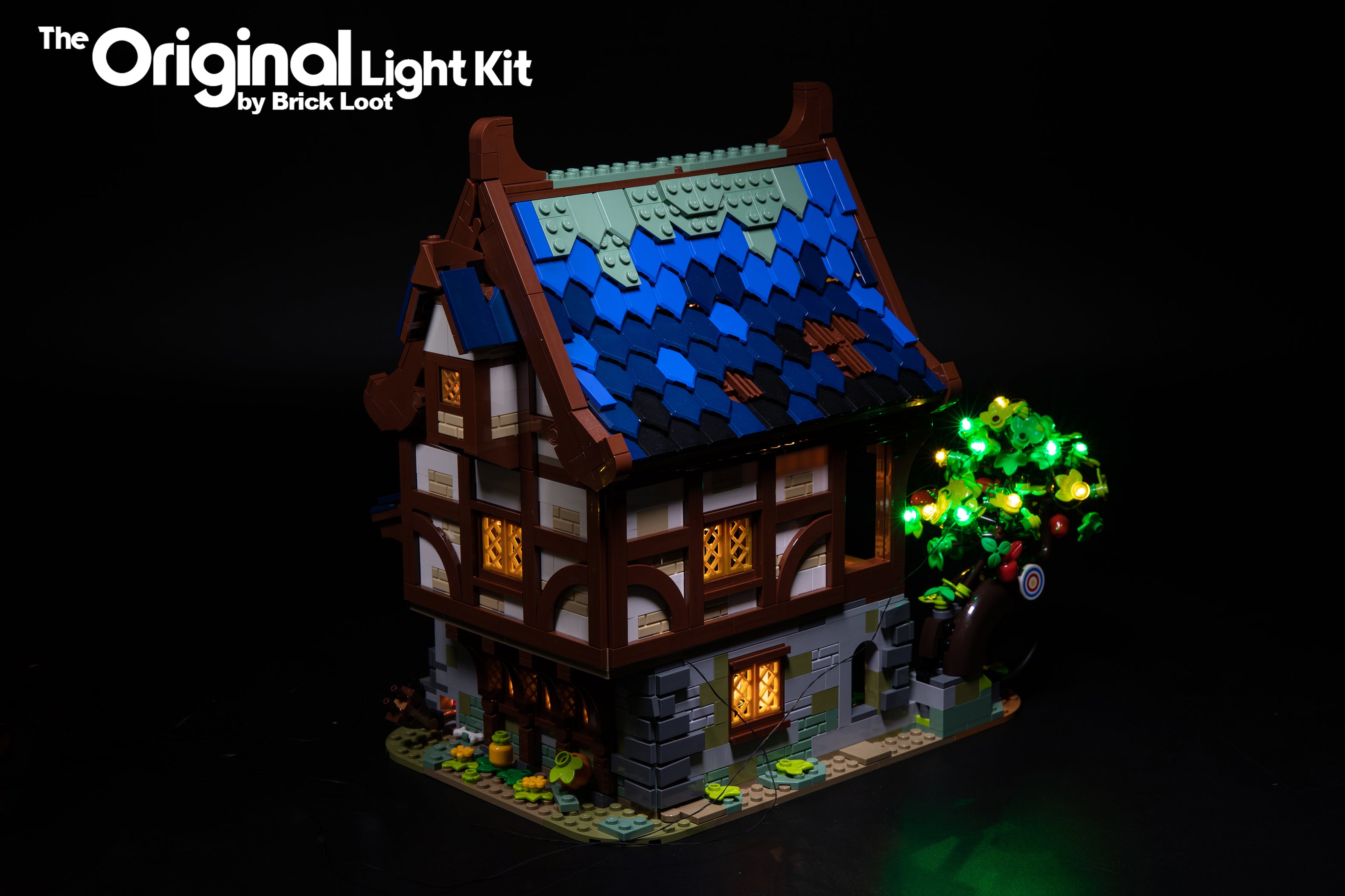 LED Lighting Kit for LEGO Ideas Medieval Blacksmith 21325