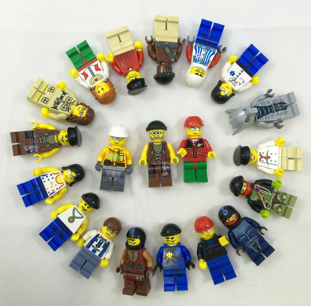 10 of LEGO Minifigures - Random! Our choice - no duplicates! – Brick