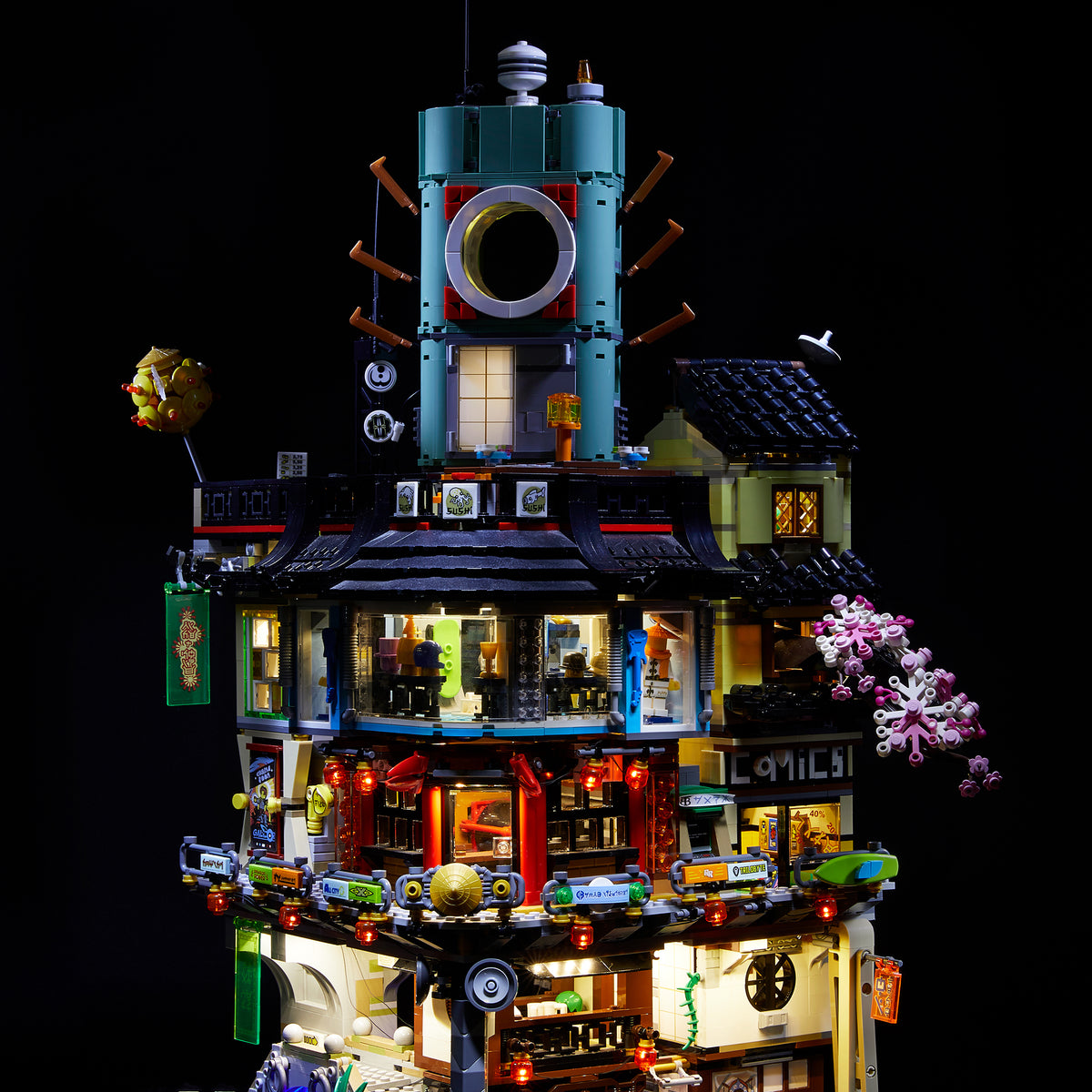 LED Lighting Kit for LEGO Ninjago City (70620) - Main Image