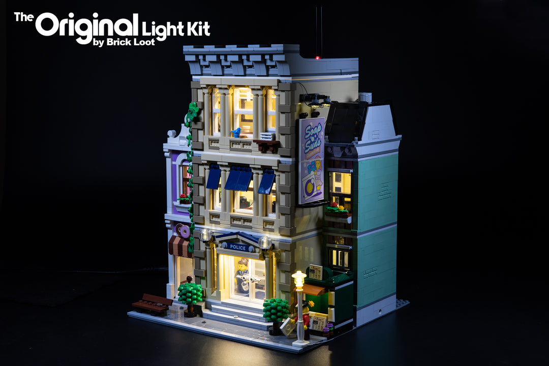 LED Lighting Kit for LEGO Creator Police Station 10278
