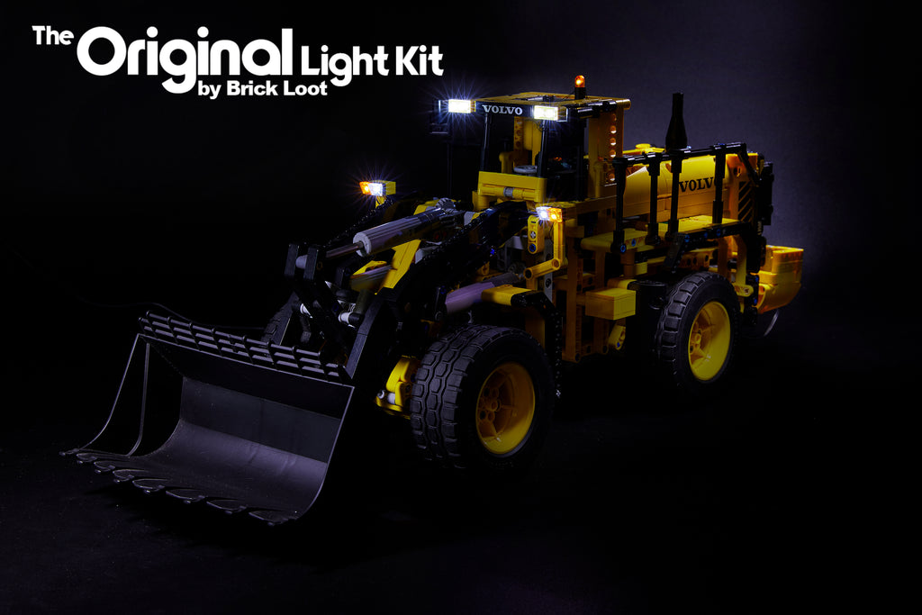 nyhed Svømmepøl hele LED Lighting Kit for LEGO Technic Volvo L350F Wheel Loader 42030 – Brick  Loot