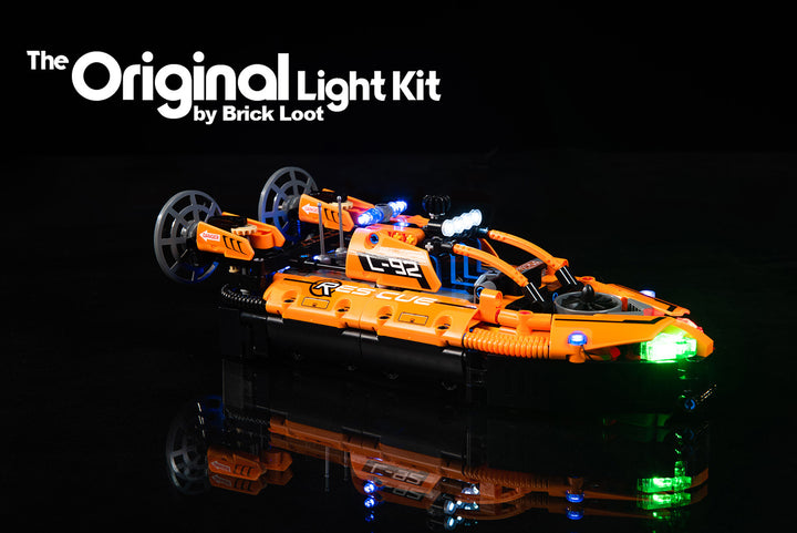 LED Lighting Kit for LEGO Rescue Hovercraft set 42120