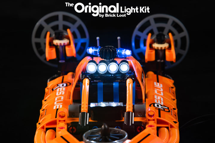 LED Lighting Kit for LEGO Rescue Hovercraft set 42120