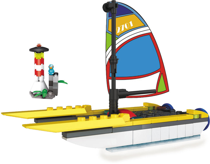 Mini City - Summer Fun Sailboat and Lighthouse