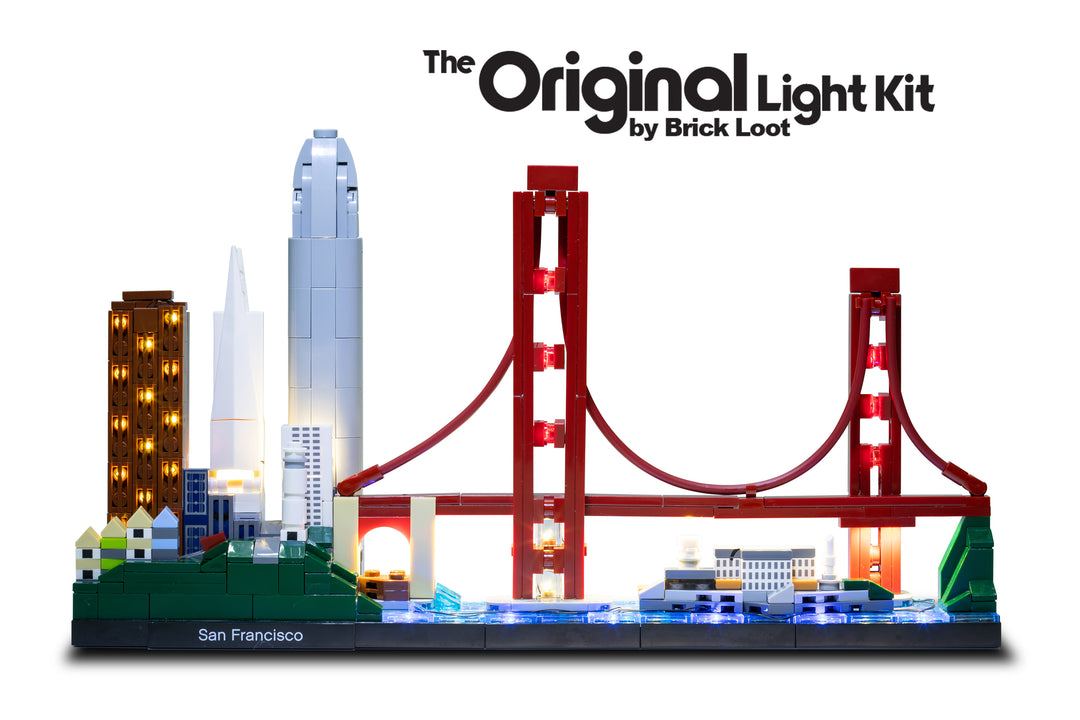 LED Lighting Kit for LEGO Architecture Skyline Collection Las 