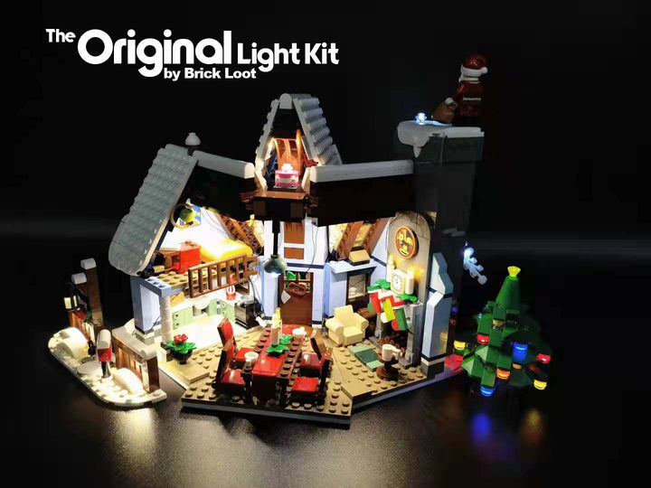 LED Lighting Kit for LEGO Santa's Visit set 10293