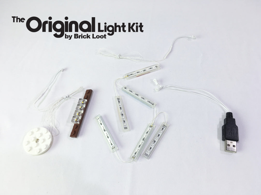 LED Lighting Kit for LEGO Ship in a Bottle 21313 and 92177 – Brick