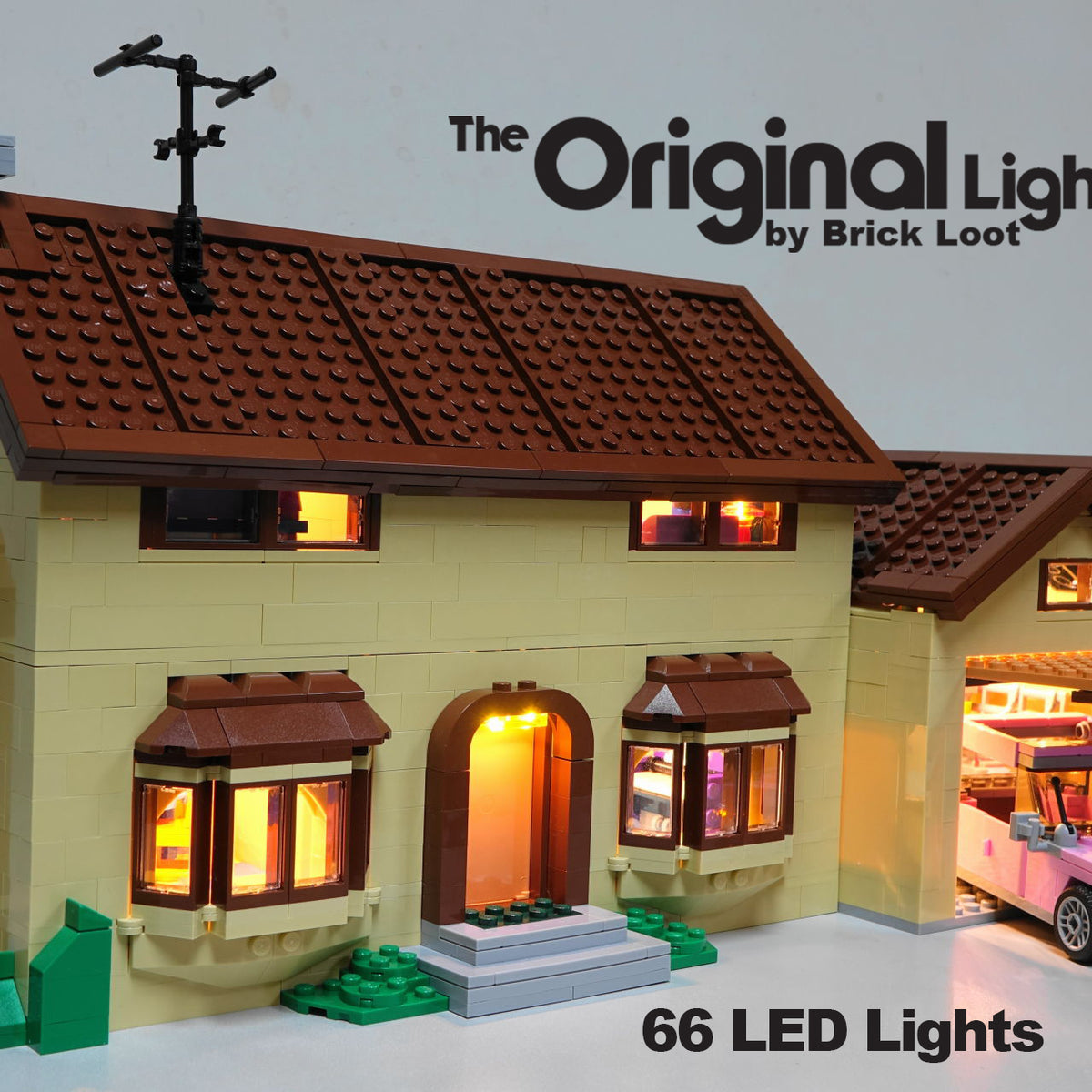 LED Lighting Kit for LEGO The Simpsons™ House (71006)