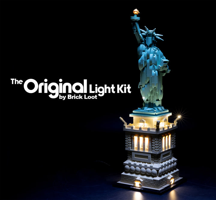 LED Lighting Kit for LEGO Architecture Statue of Liberty 21042