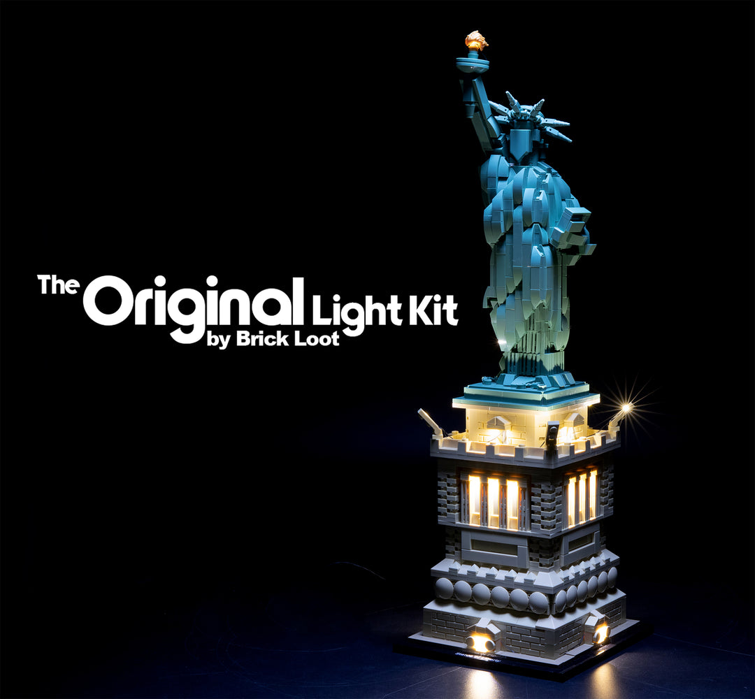 LED Lighting Kit for LEGO Architecture Statue of Liberty 21042