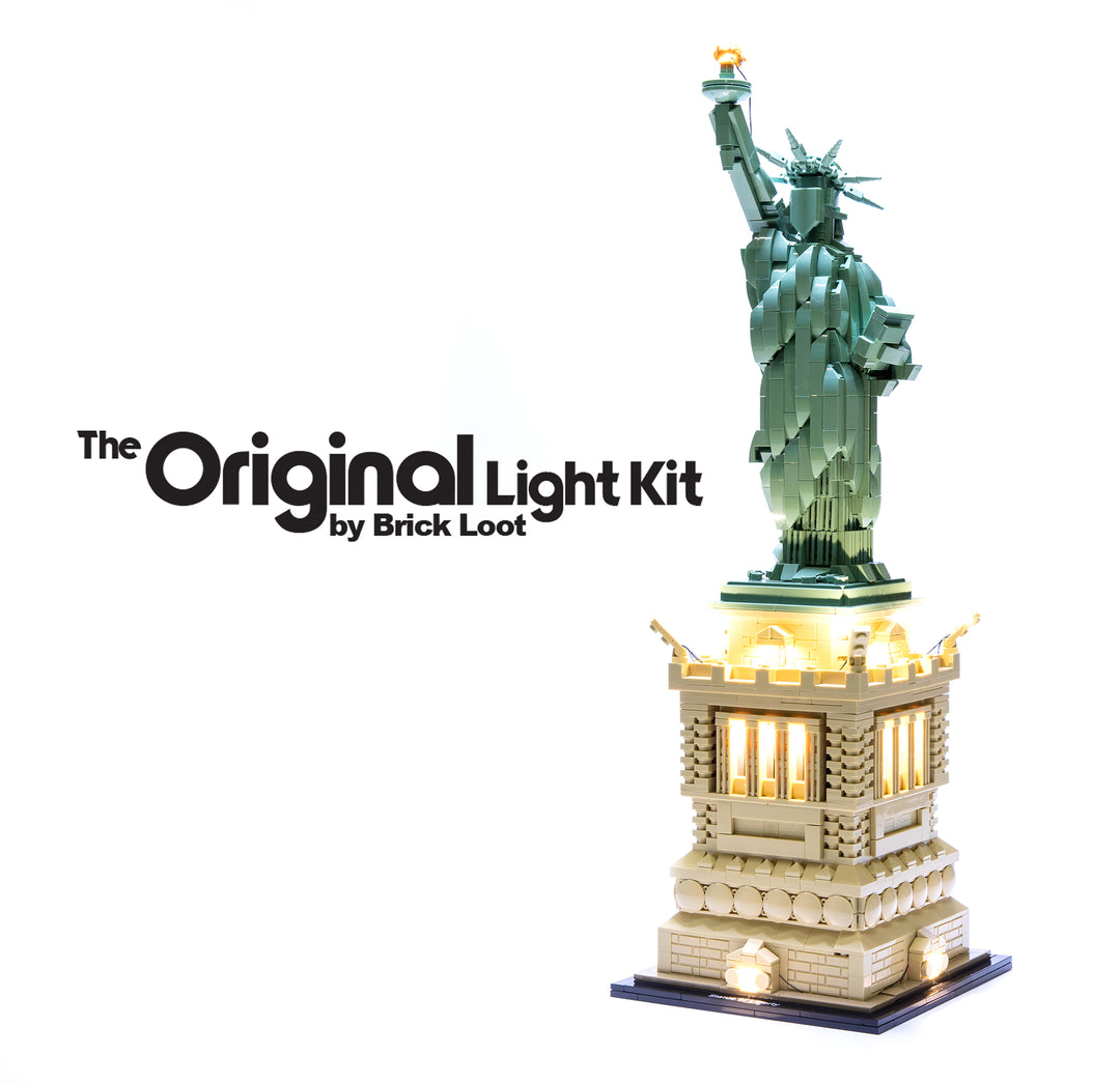 LED Lighting Kit for LEGO Architecture Statue of Liberty 21042