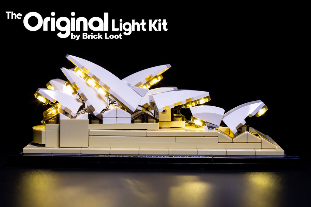Sanctuary Løsne civile LED Lighting Kit for LEGO Architecture Sydney Opera House set 21012 – Brick  Loot