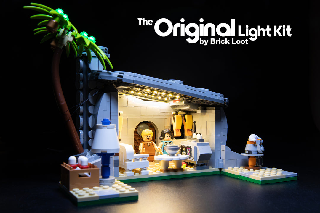 LED Lighting Kit for LEGO Ideas The Flinstones set 21316 – Brick Loot