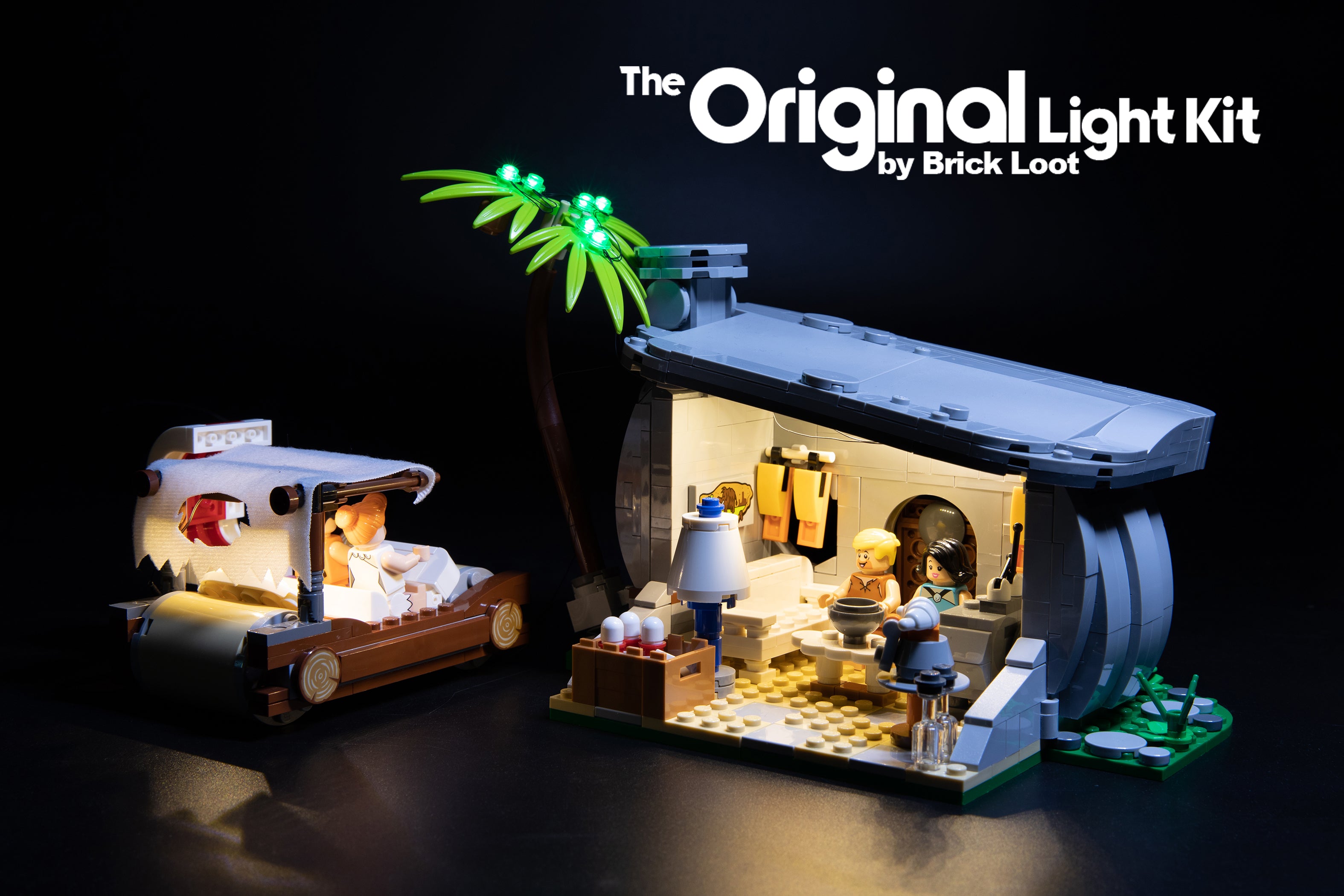 LED Lighting Kit for LEGO Ideas The Flinstones (21316)