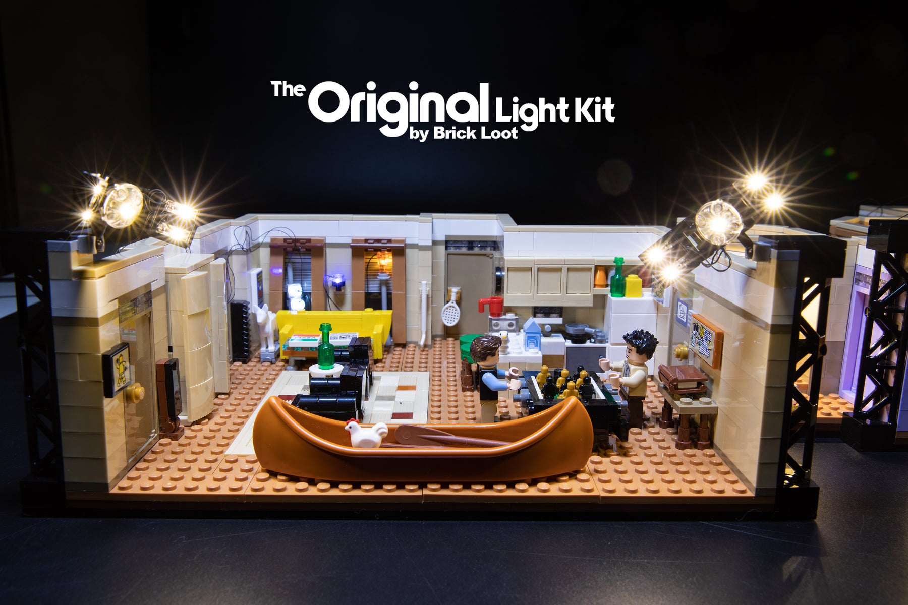 Lego The Friends Apartments 10292 Light Kit(Amzing Night Mode) – Lightailing
