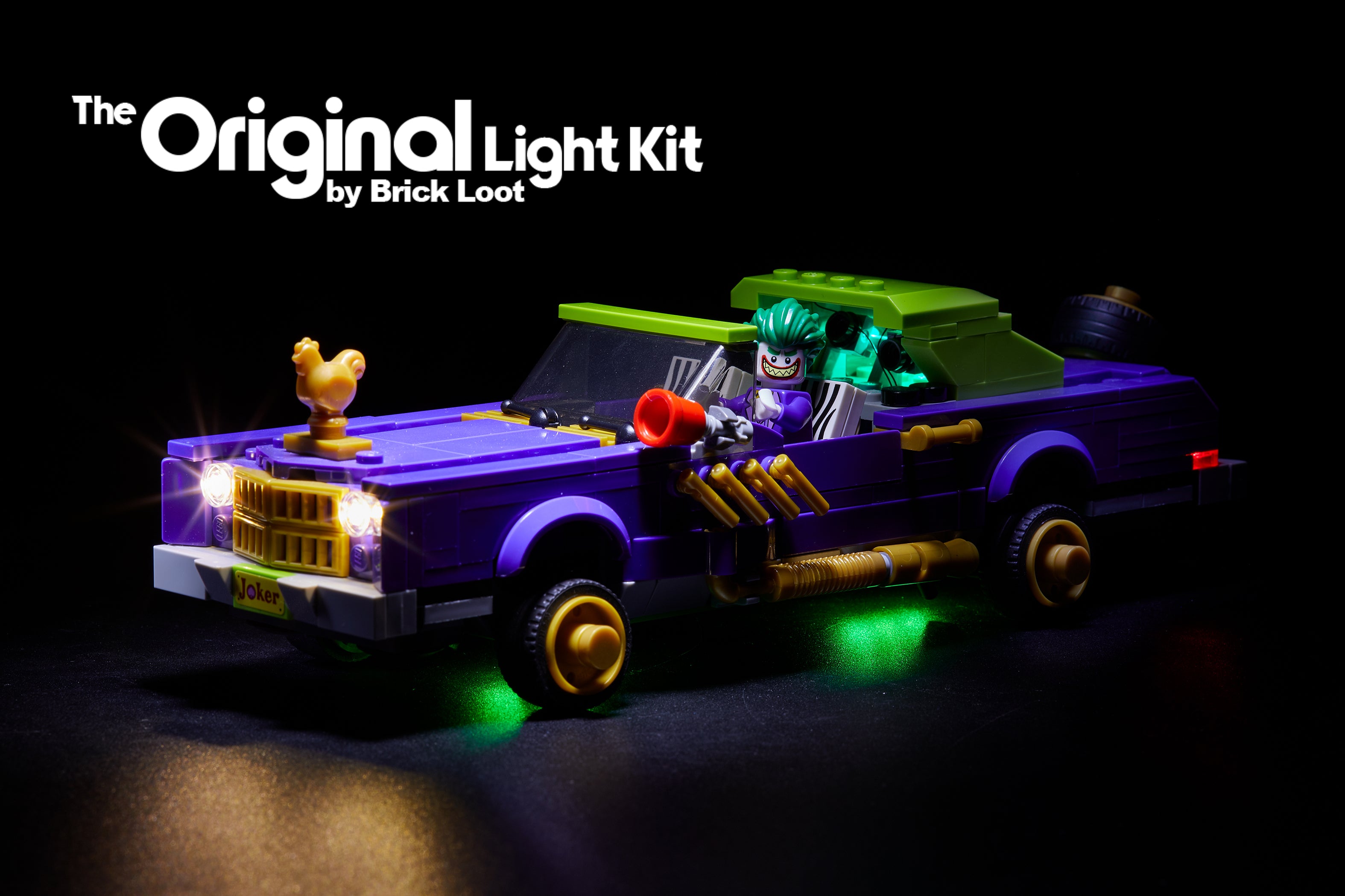 LED Lighting Kit for LEGO Batman Movie - The Joker Notorious Lowrider 70906
