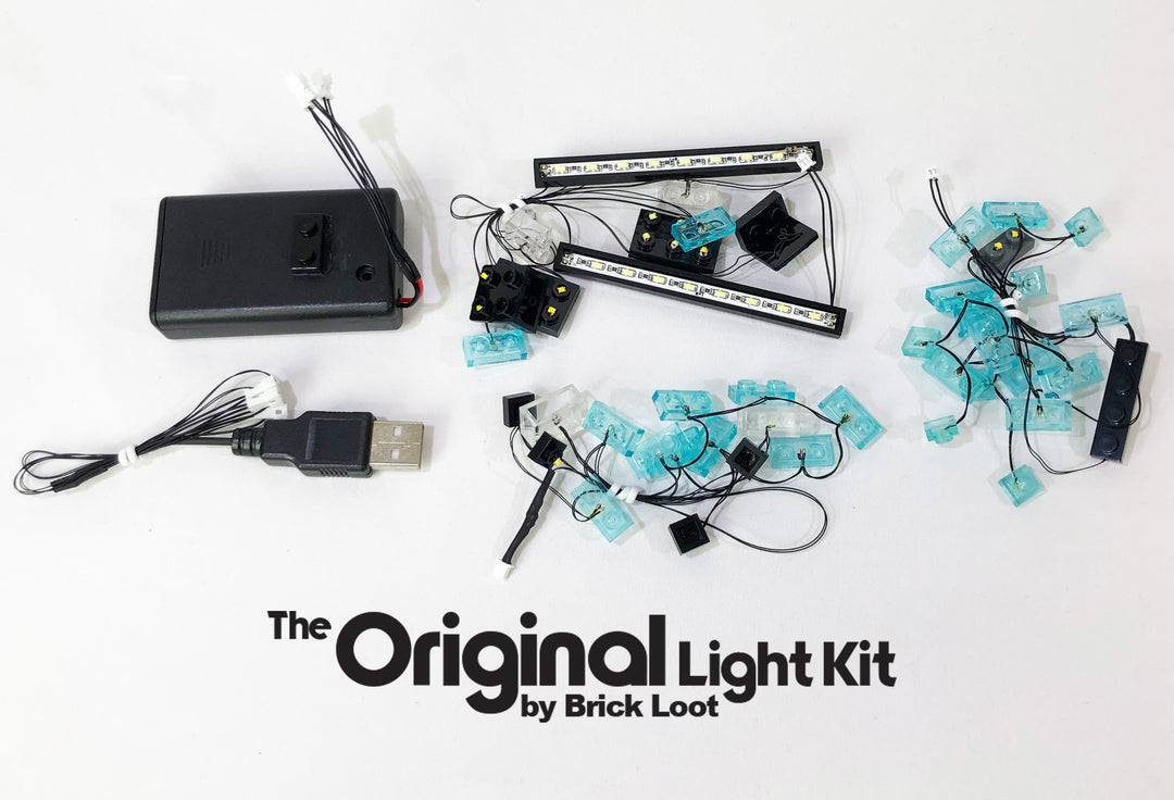 LEGO Back to the Future Time Machine 10300 Delorean Light Kit