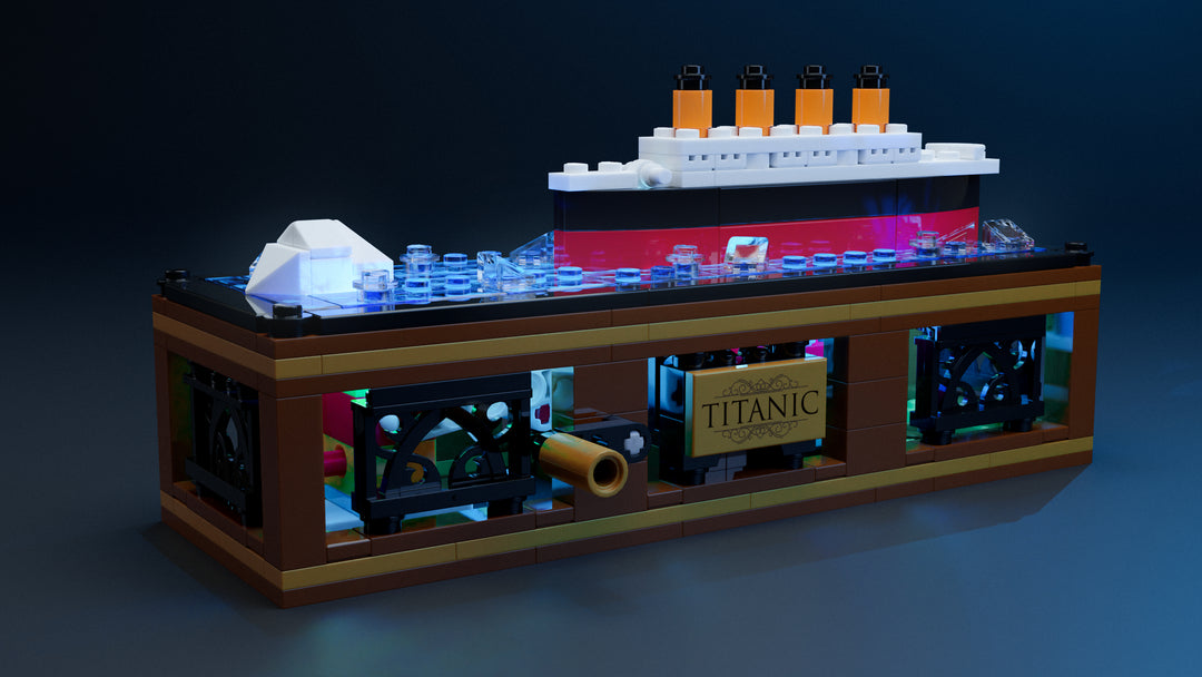 Titanic Ship - Moving Titanic with LED Light Kit