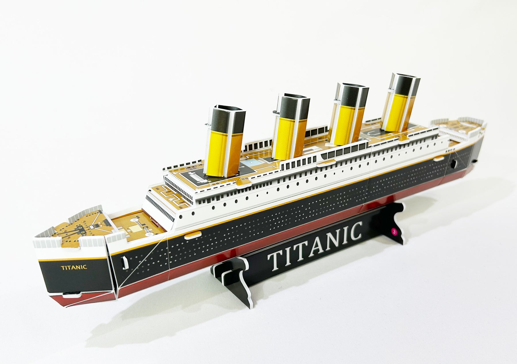 Titanic 3D Puzzle with Lights