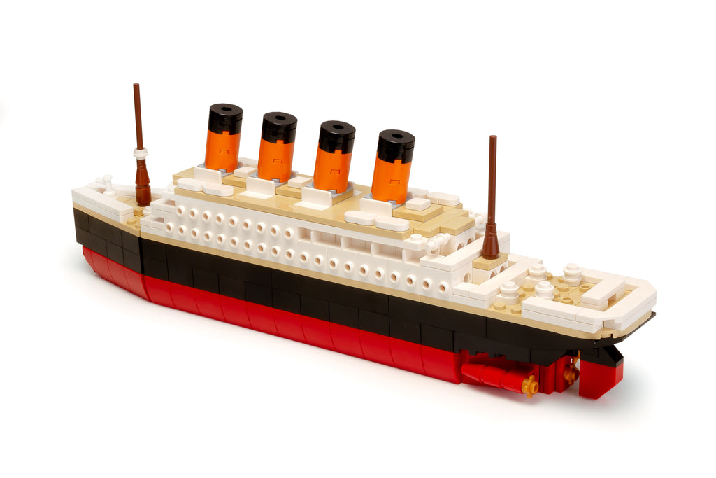 Mainstream Slægtsforskning Adelaide Large Titanic Ship - 390 Pieces – Brick Loot