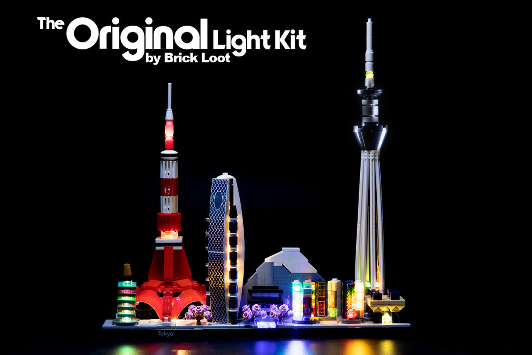 LED Lighting Kit for LEGO Architecture Tokyo Skyline set 21051