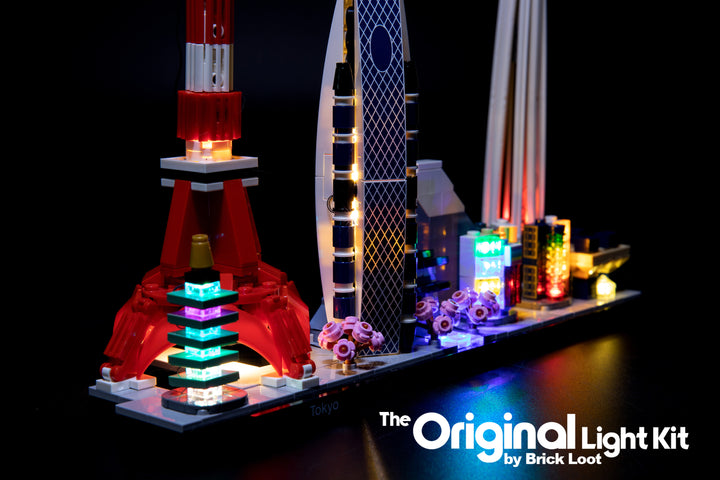 LED Lighting Kit for LEGO Architecture Tokyo Skyline set 21051