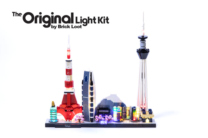 LED Lighting Kit for LEGO Architecture Tokyo Skyline set 21051