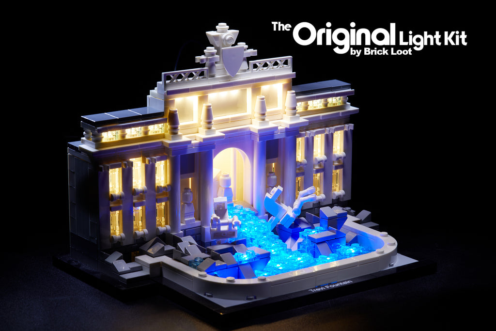 Falde sammen En eller anden måde voksenalderen LED Lighting Kit for LEGO Architecture Trevi Fountain 21020 – Brick Loot