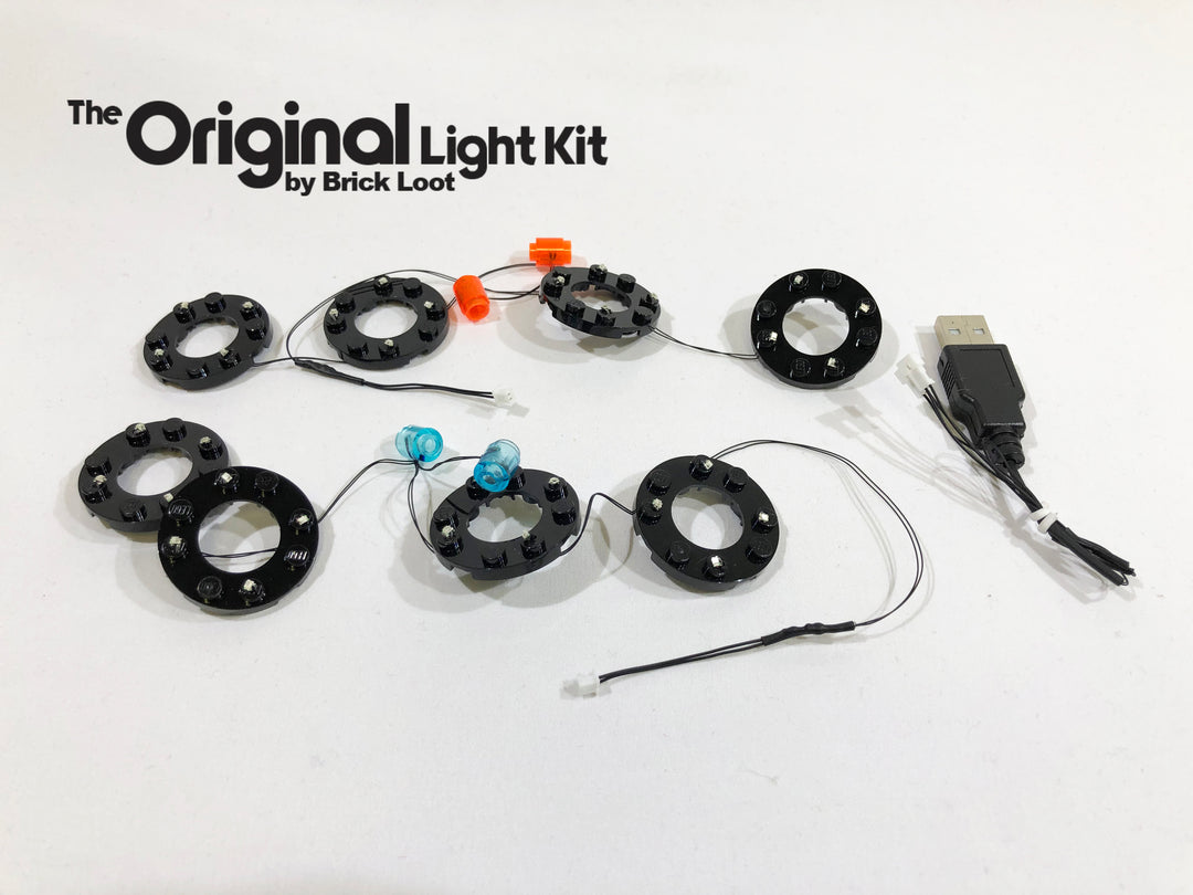 Brick Loot LED Light Kit for the LEGO Tron Legacy set 21314.