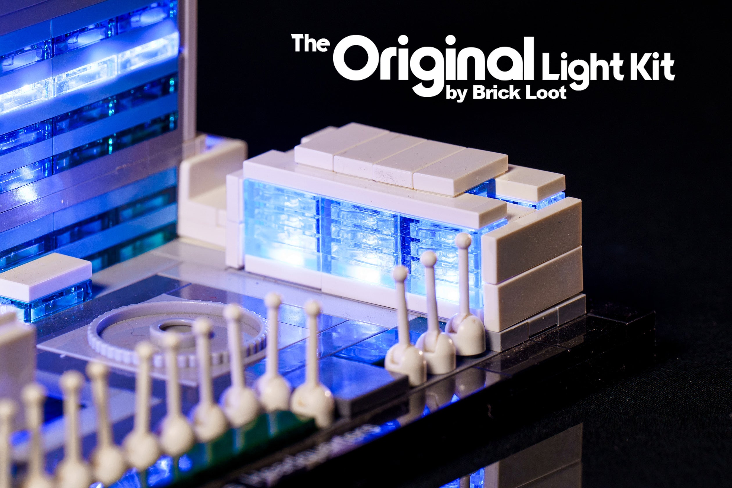 LED Lighting Kit for LEGO Architecture United Nations Headquarters set 21018