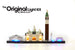 LEGO Architecture Venice Skyline set 21026, illuminated with the Brick Loot LED Light Kit. The LEDs are brilliant day and night!